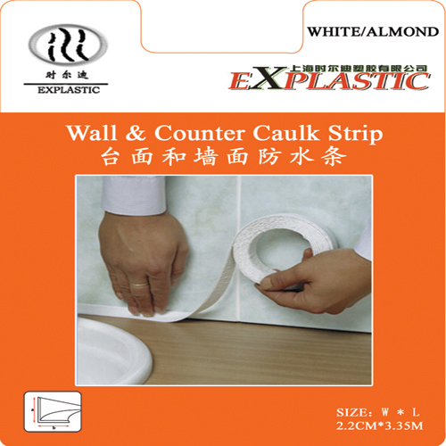 Caulk Strip Series,Bathroom & Kitchen Caulk Strip,Countertop and Wall Caulk Strip