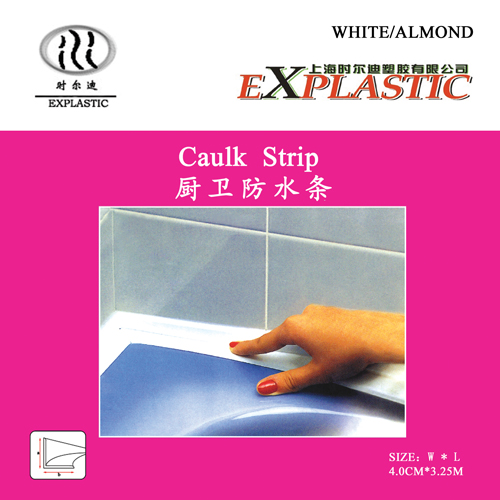 Caulk Strip Series,Bathroom & Kitchen Caulk Strip,Countertop and Wall,Caulk Strip